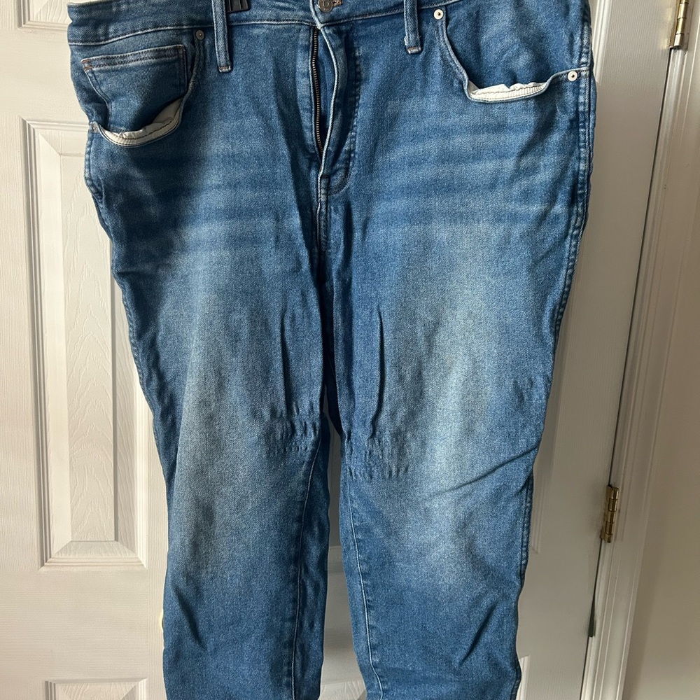 Madewell Relaxed Fit Blue Jeans